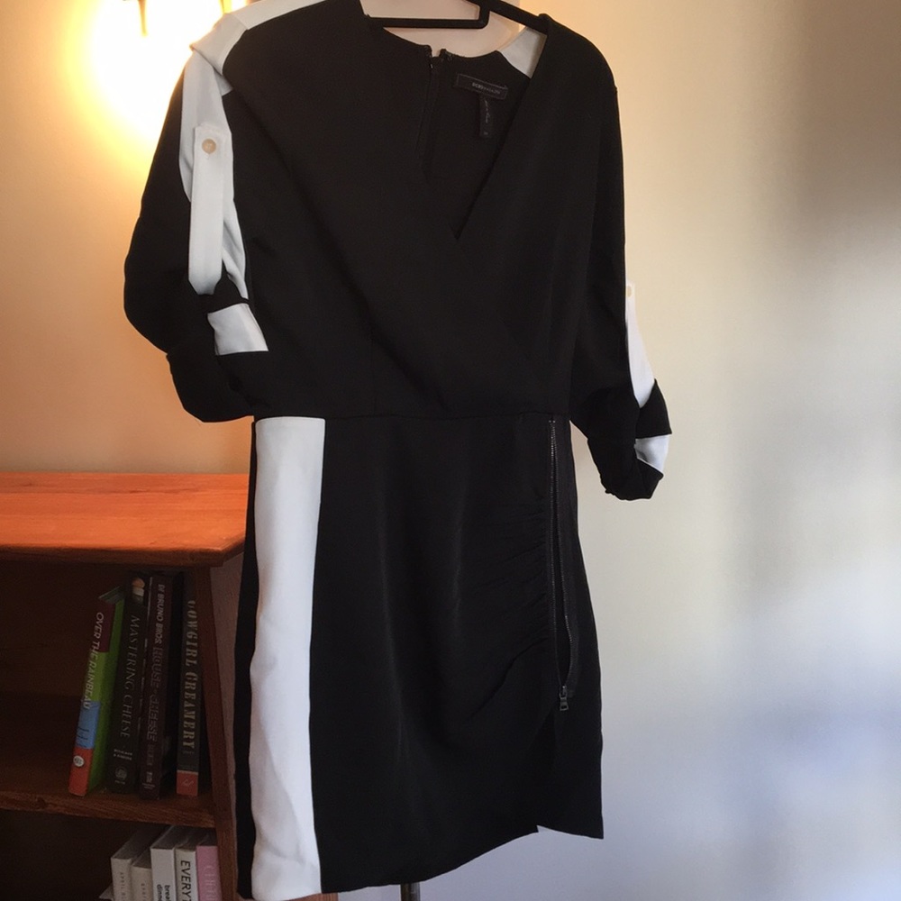 Bcbg max Zaria v cut dress